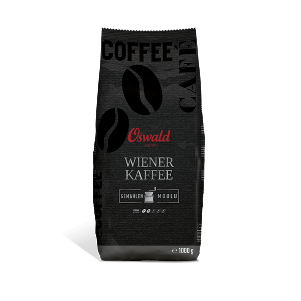 Wiener Kaffee gemahlen, 1 kg Beutel